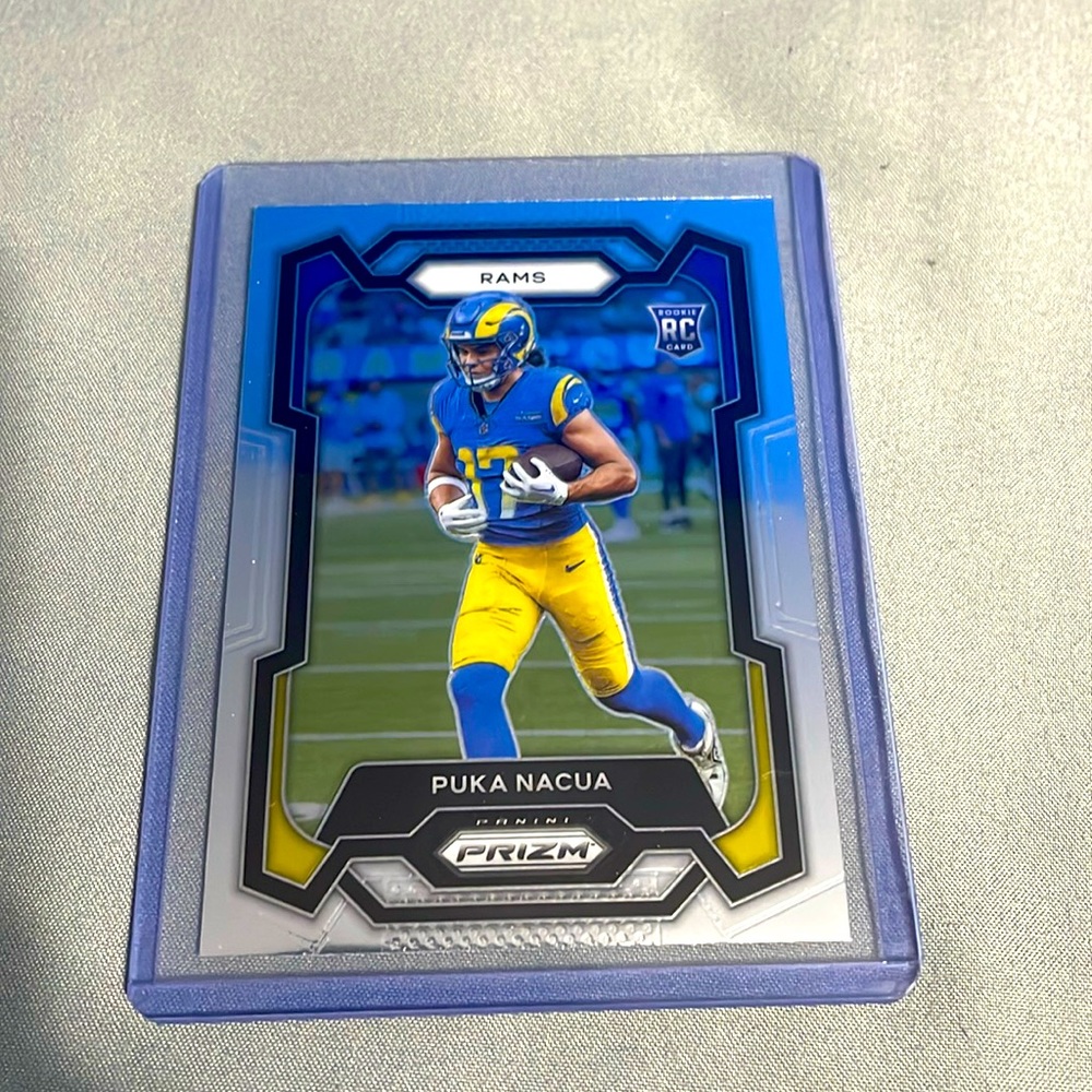 Puka Nakua Prizm Rookie Card